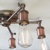  Endon 76336 - HAL spot svetiljka 5xE27/40W/230V mat hrom/bakrena | Eponuda.com