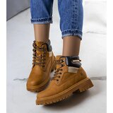 Gemre Brown insulated hiking boots Nadel | Shoptok.si