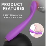 Sex HD - G-točkovni vibrator (vijoličen) | Shoptok.si