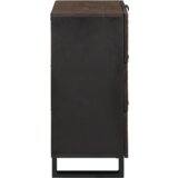 vidaXL stransko pohištvo 40x33.5x75 cm iz trdnega mangovega lesa | Shoptok.si