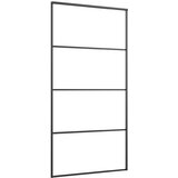 vidaXL Klizna vrata s priborom 102,5x205 cm od stakla ESG i aluminija | shoptok.hr