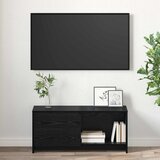  Set TV komoda Crni hrast 90 x 35 x 40 cm Konstruirano drvo | shoptok.hr