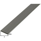 Alberts BA profil (Š x D: 60 x 1.000 mm, Aluminij, Srebrne boje, Debljina: 3 mm) | shoptok.hr