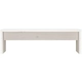  Za monitor bijeli 50 x 27 x 15 cm od masivne borovine | shoptok.hr