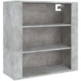  Visoka omara betonsko siva inženirski les, (20653582) | Shoptok.si