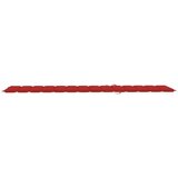 vidaXL Jastuk za ležaljku crveni 200 x 50 x 3 cm od tkanine Oxford | shoptok.hr