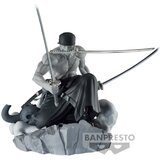 Bandai banpresto - enodelna akcijska figurica roronoa zoro, dioramatična (the tones), 15 cm, (20838287) Cene