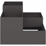  Vrtna saksija Crna 100 x 100 x 60 cm Čelik | Eponuda.com