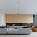  Stropna svetilka ORBIS naravni les, (21347609) | Shoptok.si