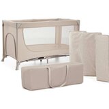 Kinderkraft prenosna posteljica joy 2 beige Cene