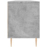 TV ormarić boja betona 150x30x44,5 cm od konstruiranog drva | shoptok.hr