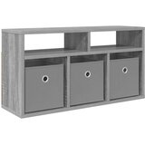  Nizek šalter s predalom Siva Sonoma 72 x 22,5 x 38 cm, (5000238875) | Shoptok.si