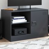 TV ormarić crni 67 x 39 x 44 cm čelični | shoptok.hr