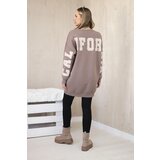 Kesi Insulated sweatshirt with California mocca inscription | shoptok.hr