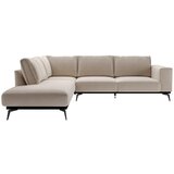 MID.YOU KOTNA SEDEŽNA GARNITURA, velurno bež | Shoptok.si