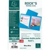  FASCIKL PREKLOPNI KARTONSKI A4 SA 2 DŽEPA PK25 EXACOMPTA 415002E PLAVI | shoptok.hr