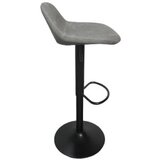 Barska stolica 620169 Svetlo siva /crna metalna baza 430x410x730(940)mm ( 776-047 )