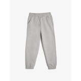Koton Sweatpants - Gray - Relaxed Cene