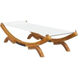 The Living Store zunanja postelja 100x188,5x44 cm trden les krem - zunanja postelja, (21421789) | Shoptok.si
