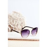 PRIUS Women's Sunglasses with Brocade Inserts UV400 Black-Gold | ePonuda.com