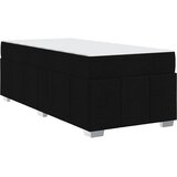  Krevetna konstrukcija s madracem Crna 90 x 200 cm tkanina | shoptok.hr