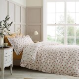 Catherine Lansfield Bela enojna posteljnina 135x200 cm Frill Ditsy Floral – Cene