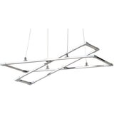 Lesnina XXXL VISEČA NIHALNA LED-SVETILKA Kseros 2500 lm 4000 K | Shoptok.si