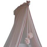 Bebe Stars baldahin s pom-pom - roza Cijene