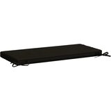  Jastučići za klupe - 2 dijela SOEST 2 kom. 100% poliester Crna - Crna 80 x 40 x 5 cm Melange | shoptok.hr