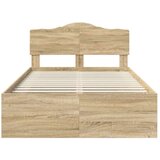  Okvir za krevet Sonoma 120 x 190 cm Čvrsto borovo drvo | shoptok.hr