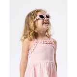 Reserved Mušelinasta haljina na bretele - pastelnoružičasto | shoptok.hr
