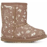 EMU Australia Dječje cipele za snijeg od brušene kože Woodland Brumby boja: smeđa