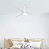  ZEVENTI - LED plafonski ventilator sa prigušiva LED/20W/230V 2700-6500K 132cm beo+DO | Eponuda.com