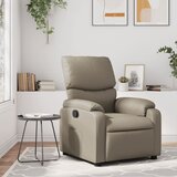  Naslonjač od umjetne kože boja cappuccina | shoptok.hr