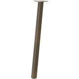  Noge za konzolni stol 4 kom. Prirodni čelik 72 cm Čelik | shoptok.hr