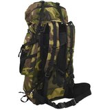  Ruksak za planinarenje maskirno zelena 60 L od tkanine Oxford | shoptok.hr