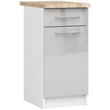AKORD OLIWIA S40 SZ1 Kabinet + BELA / METALNI GLEDA, (21713677) Cene