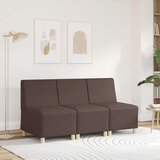  Modularna sofa bez naslona za ruke smeđa 55 cm umjetna koža - Smeđa 1 | shoptok.hr