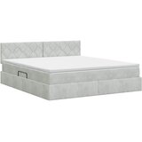  Krevet s od storage Svjetlosiva 180 x 200 cm Baršun | shoptok.hr