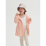 Reserved - Lagana jakna s kapuljačom - boja breskve | shoptok.hr