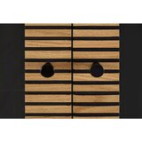Livetastic VITRINA, furnirano hrast črna, barve hrasta | Shoptok.si