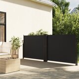 Maison Chic Zložljiva stranska tenda - Senčniki črna 100x600 cm, (22039975) | Shoptok.si