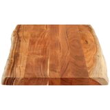 Stolna ploča 120x60x3,8 cm pravokutna bagremovo drvo živi rub | shoptok.hr