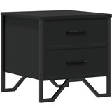 Maison Chic Nočna omarica - Nočna miza črna 40x41x40 cm inženirski les, (21690308) | Shoptok.si