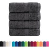 Premium ručnici za pranje SOLUND 4 kom. antracit 30x30 cm 600 g/m² | shoptok.hr