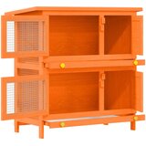 Vanjski kavez za kuniće za male kućne ljubimce s 4 vrata, drveni | shoptok.hr