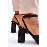 Boto PS1 Fashionable Sandals With A Bow On Heels Black Callum | Eponuda.ba