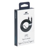 Rivacase PS6005 BK12 ENG Tip-C / Tip-C kabl, 1,2m crn | Eponuda.com