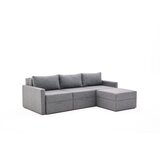 Atelier Del Sofa Ugaona sofa-krevet Saros Grey | ePonuda.com