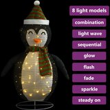  Ukrasna božićna figura pingvina LED od luksuzne tkanine 120 cm | shoptok.hr
